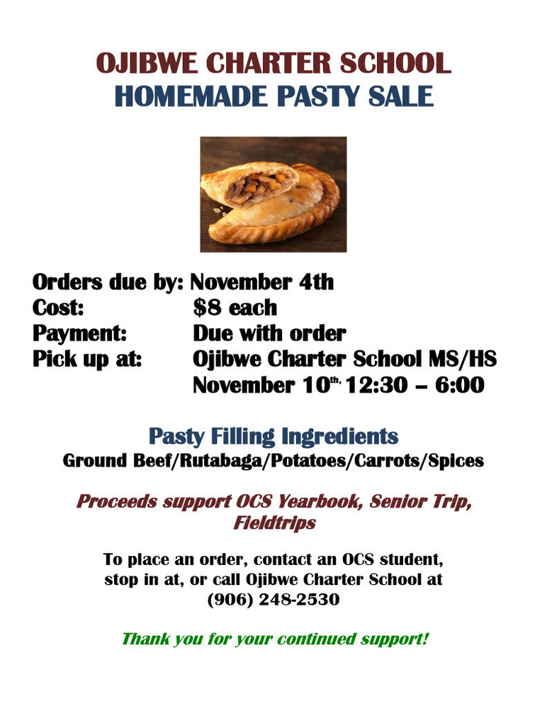 Pasty Sale 2022